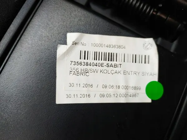 Fiat Tipo 2 Käsinoja OEM PODŁOKIETNIK F.TIP2 image 8
