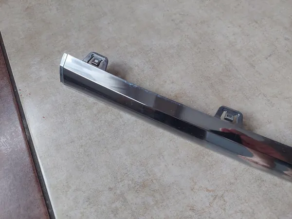 Rivestimento paraurti anteriore cromato Mercedes GLC W253 X253 OEM image 3