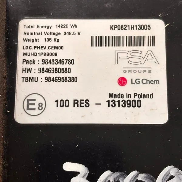 Módulo de batería OEM F4246HD para Peugeot 3008 14,22 kWh image 3