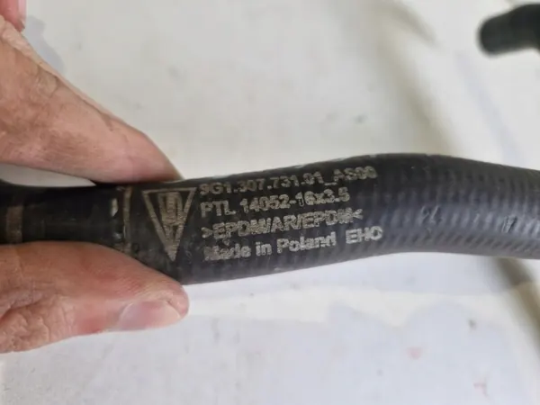 Porsche OE Koelleiding 9G130773101 - Gebruikt image 3