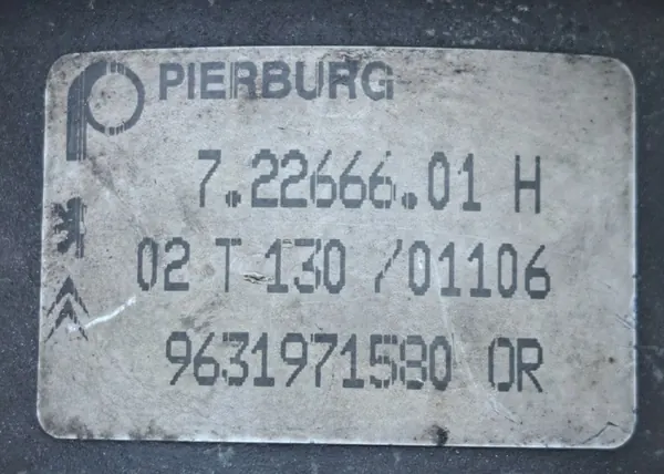 Imupumppu PEUGEOT 807 2.2L Diesel 9631971580 image 4