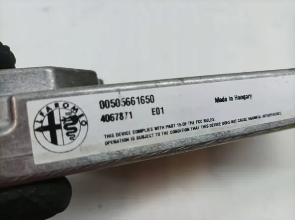 Radion vahvistin OEM 00505661650 Alfa Romeo Tonale image 5