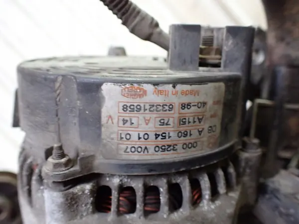 SMART FORTWO W450 98-02 Vaihtovirtageneraattori A1601540101 image 7