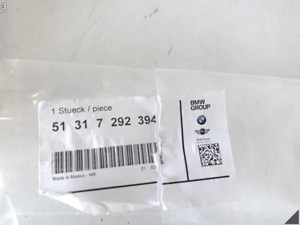 Etupaneelin tiiviste BMW X5 F15 X5M F85 13-18 image 4