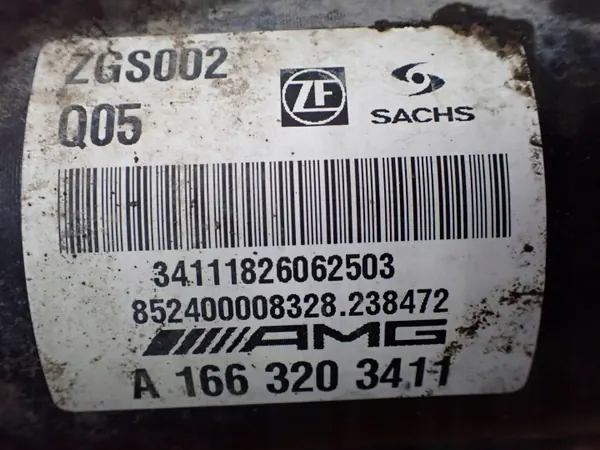 Begagnad Mercedes-Benz GLE W166 DPF OEM A1664904736 image 9
