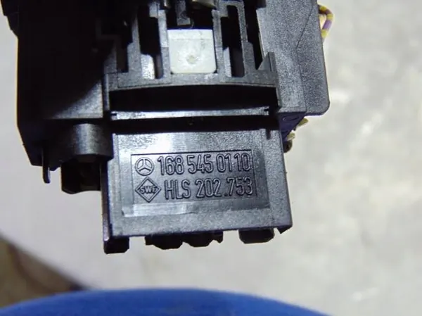 Ruitenwisser schakelaar Mercedes W168 A1685450110 image 5