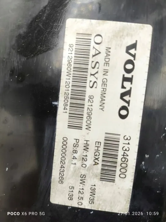 Cabrio-kattopumppu OEM 09466628 Volvo C70 image 3