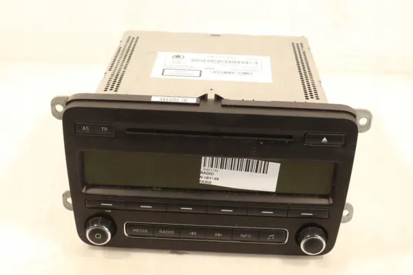 Rádio Skoda OEM 5J0035161G para Fabia II e Roomster image 7