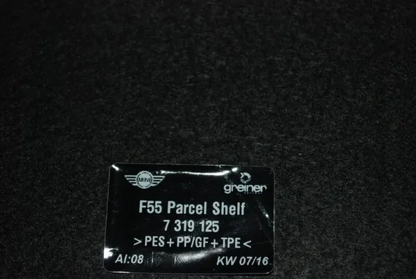OEM 7319125 Bagagehylla för MINI Cooper F55 image 8