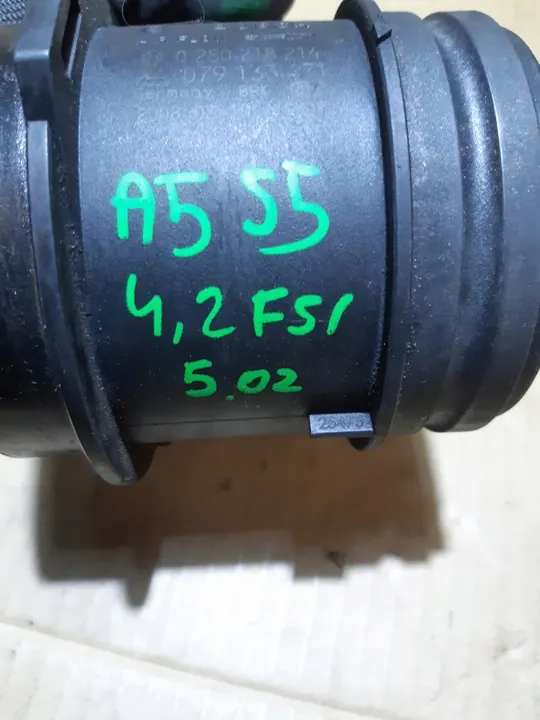 Luftmassenmesser AUDI A5 S5 4.2 FSI 079133471 image 5