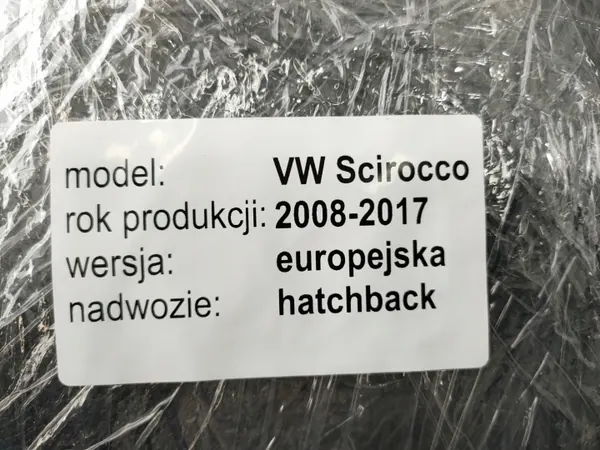 VW Scirocco III Passagerarhandskfack OEM 08-17 image 7