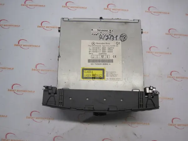 OEM A2049068901 Fabriksradio CD Bluetooth Mercedes image 4