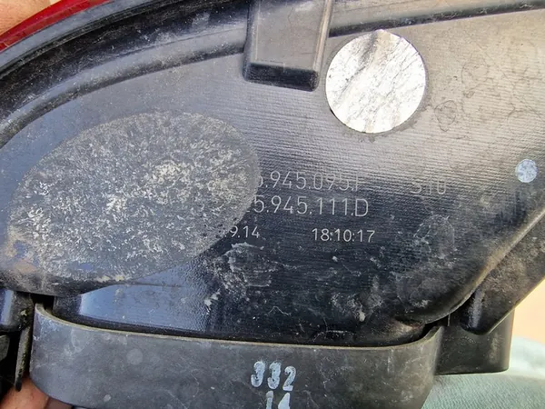 VW T5 Lift Lámpara Trasera Izquierda 7E5 7E5945095F image 3