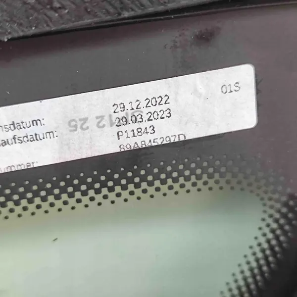 Gebruikt linker achterruit Audi Q4 SUV OEM 89A845297D image 7