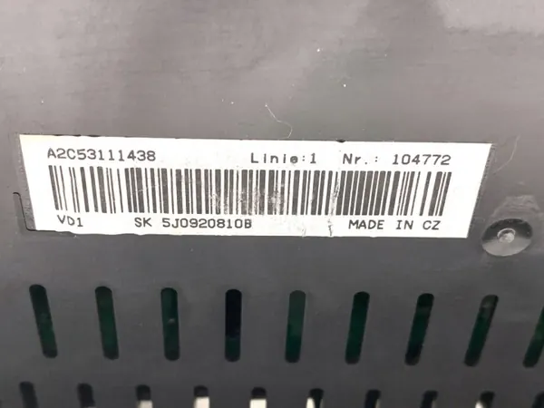 Tachometer OEM 5J0920810B für Skoda Fabia II 1.4 86PS image 6