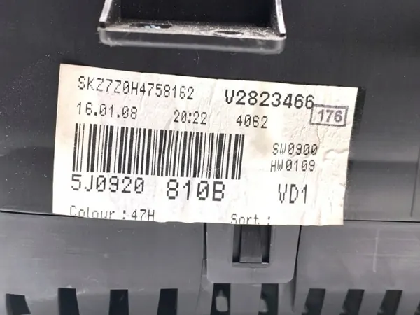 Tachometer OEM 5J0920810B für Skoda Fabia II 1.4 86PS image 7