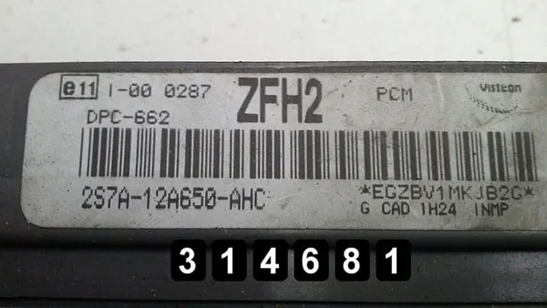 ECU Ford Mondeo OEM AM-314681 2.0 TD 2001 image 3