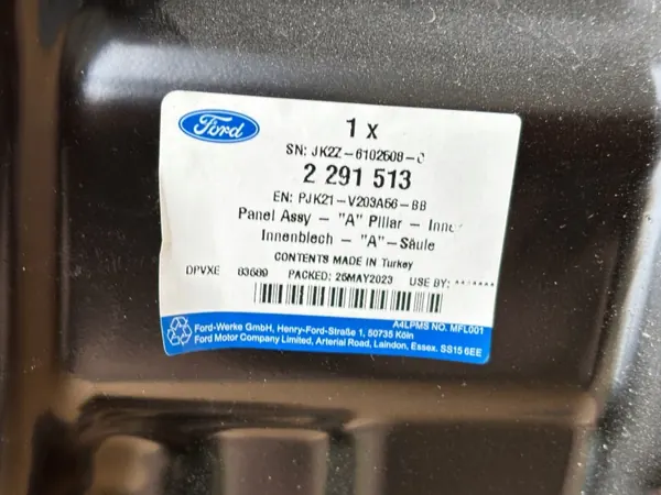 Ford Transit Custom 17- Pilaarbekleding Rechts OEM JK2Z-6102608 image 4