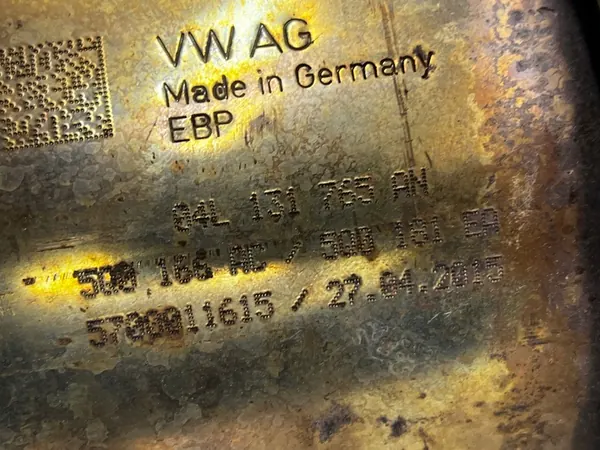 Catalyseur DPF + Capteurs VW Passat B8 Golf VII 04L131602P 04L131765AN image 2