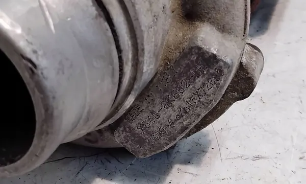 Ford OE xs4q6k682de Turbo, Sistema de Aumento image 2