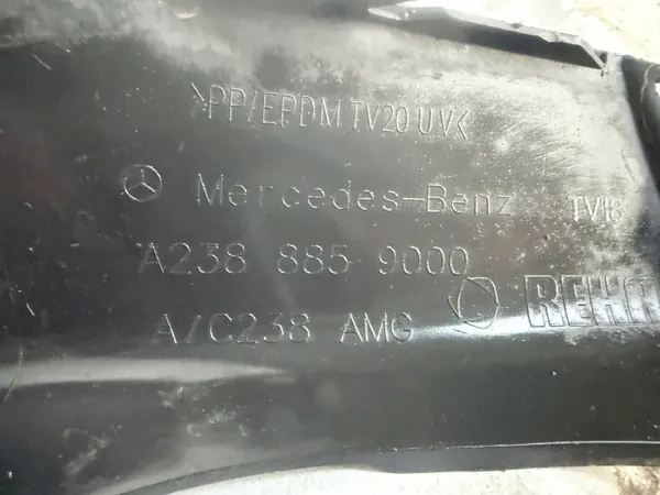 Mercedes E-klass W238 AMG Diffusor OEM A2388859000 image 5