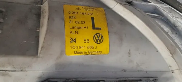 VW New Beetle Vasemman Etuvalon 1C0941005J image 3