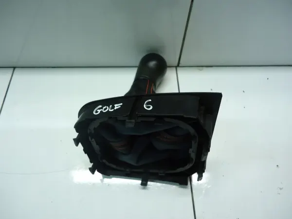 Funda de Palanca VW GOLF VI GTI OEM - Costura Roja image 4