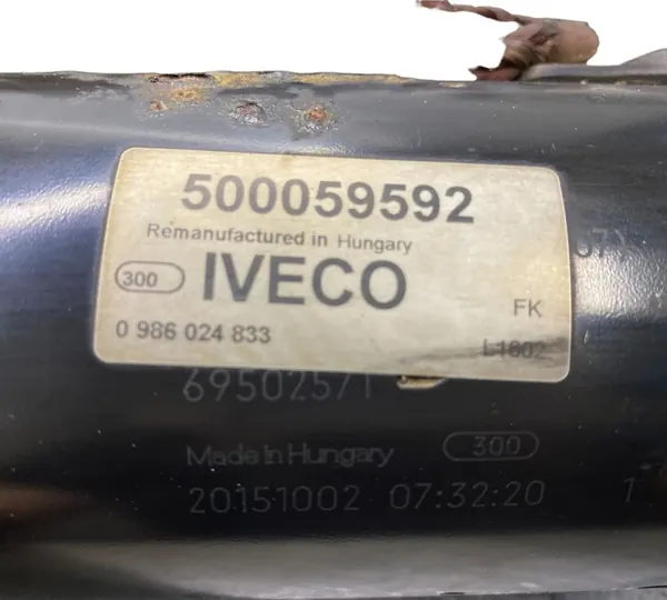 Arrancador Iveco Daily 4ª Gen OE 500059592 image 7