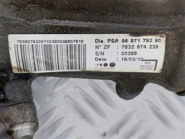 Styrväxel Citroen C5 III X7 2008-2017 OEM 9687179280 image 4