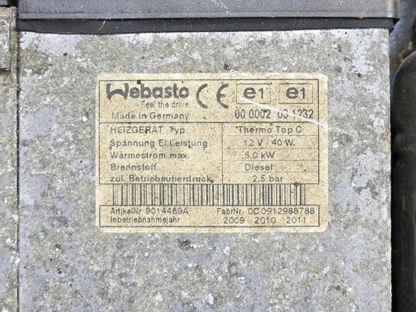 Aquecedor Webasto IVECO 9014489A para Daily 06-14 image 4