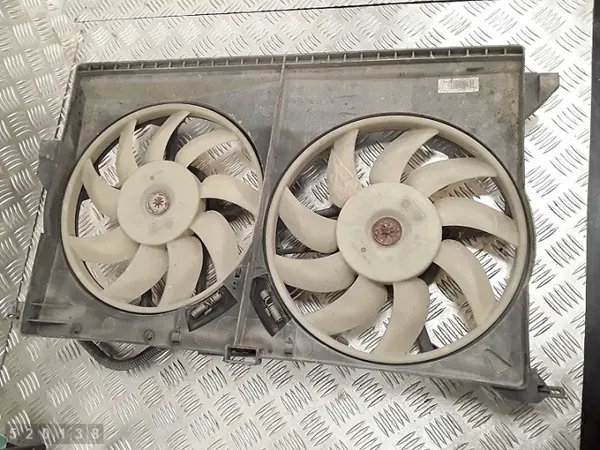 Opel Vectra jäähdytinpuhallin OEM 874878e diffuusorilla image 2