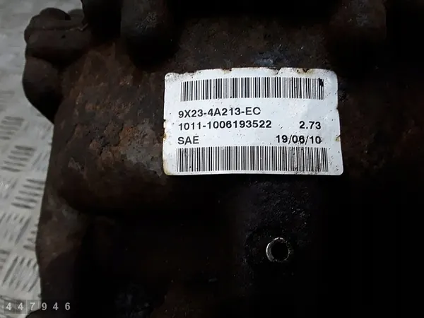 Différentiel Jaguar XF 2010 3000td 9x234a213ec 2.73 image 3