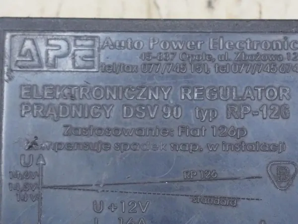 Régulateur de tension DSV-90 DSV90 pour Fiat 126P image 3