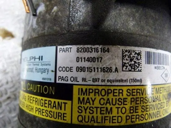 Renault A/C Kompressori 1.5 dCi image 4