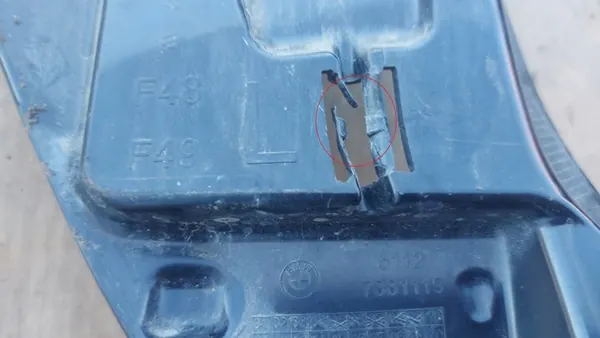 Supporto paraurti posteriore sinistro BMW X1 F48 image 6