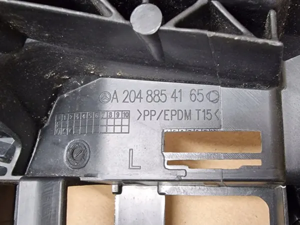 MERCEDES CLASSE C W204 Deslizamento de montagem do para-choque dianteiro esquerdo A2048854165 image 6