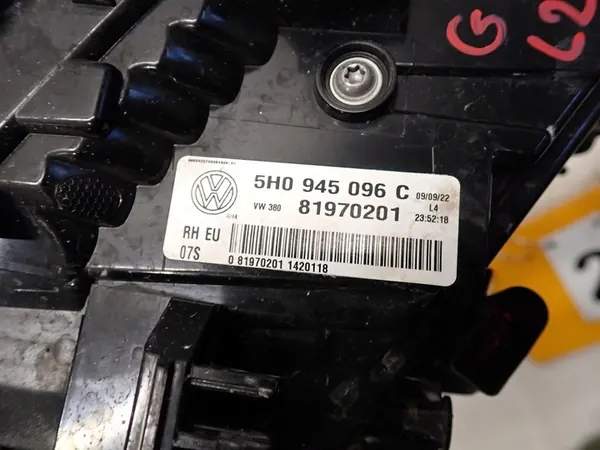 Luz Trasera Derecha VW GOLF VIII HB 2020 5H0945096C image 3