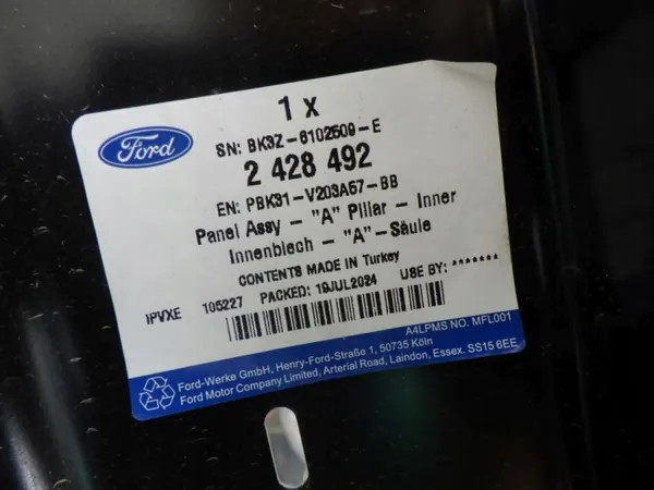 FORD TRANSIT MK8 14- Linker stijl OEM BK31-V28029-B image 5