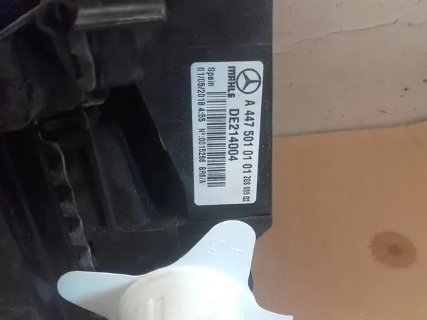 MERCEDES V-KLASA VITO W447 Radiator Ventilator Set 1.6 CDI A4475010101 image 4