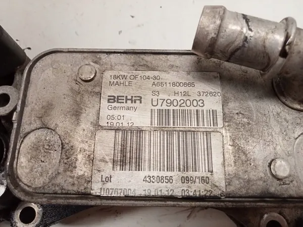 Oljefilterbas Mercedes-Benz U7902003 70321178 image 5