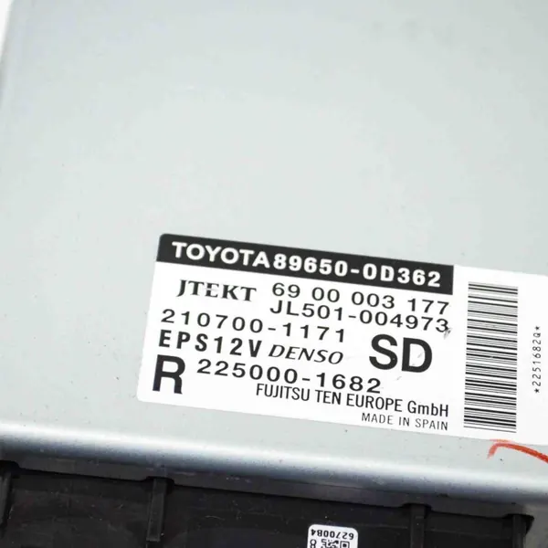 Styrenhet servostyrning OEM 896500D362 Toyota Yaris image 6