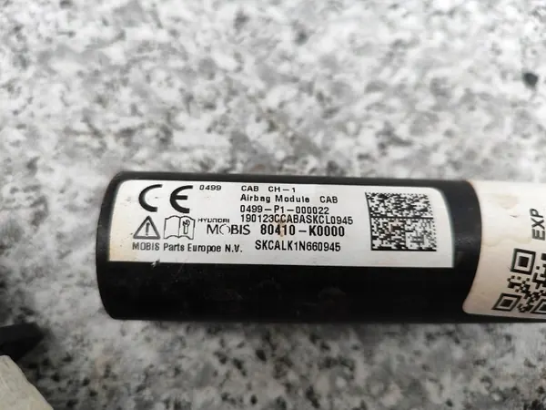 KIA Soul 2019 vasen puolen verhoairbag OEM 80410K0000 image 5