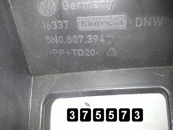 VW Tiguan Puskuri Tuki 2016 5n0807394 image 4