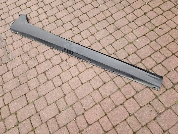 Right Door Sill Cover Black Renault Zoe image 1