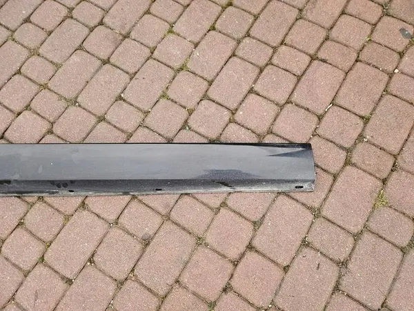 Right Door Sill Cover Black Renault Zoe image 2
