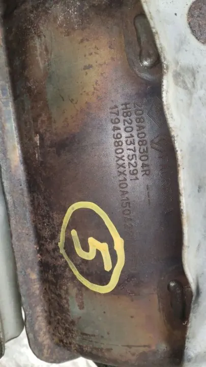 Nissan Pulsar Katalysator OEM 208A08304R image 4