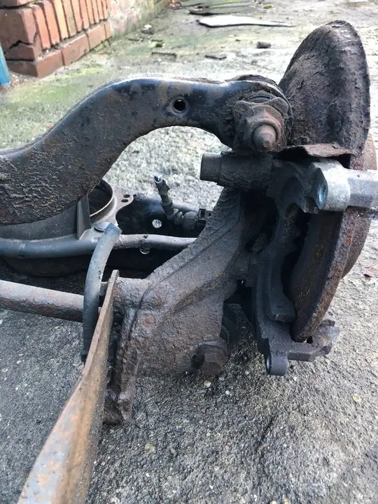 Mozzo posteriore sinistro con braccio per Audi A3 8V 12-16 2.0 TDI OEM image 3