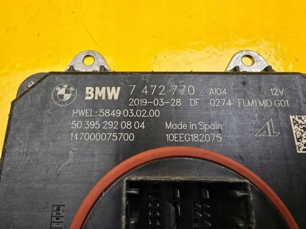 Spanningsomvormer BMW X3 G01 OEM 7472770 image 3