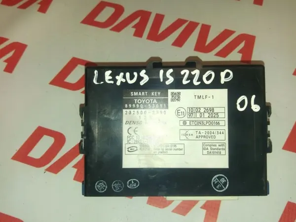 Módulo Arranque Sem Chave Lexus IS OEM 232500-2390 image 5