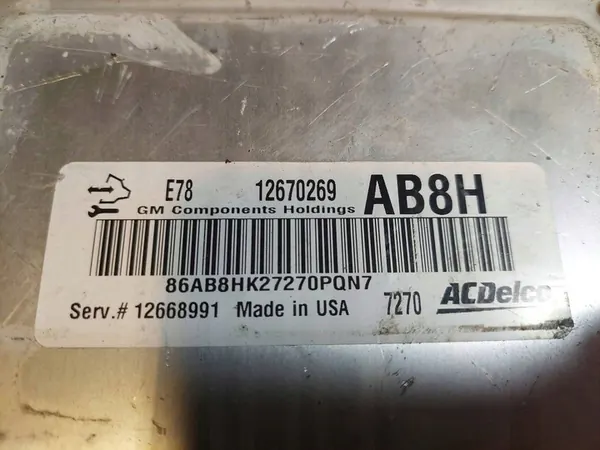 Moottorin ohjain Opel Corsa 1.2 OE 12670269 image 2